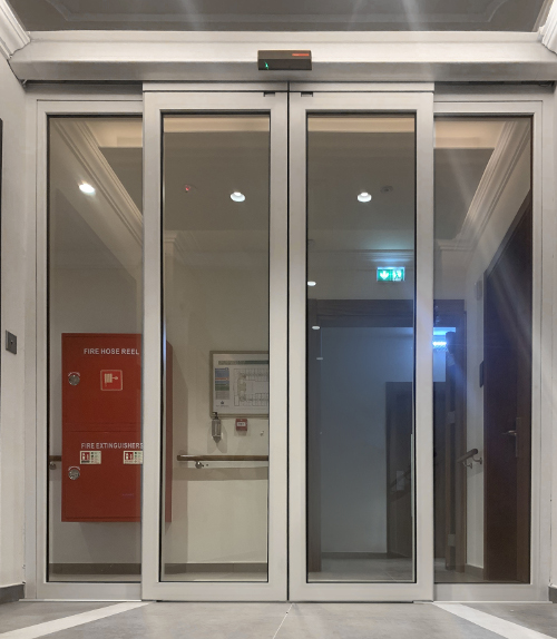 Profile for automatic doors p45