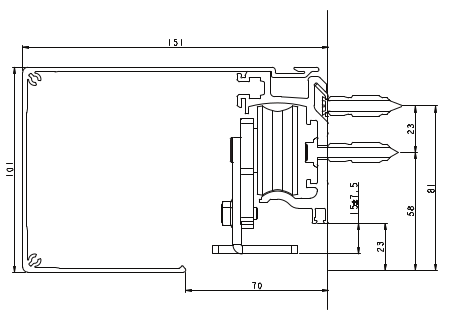 redundant sliding door automation T240R